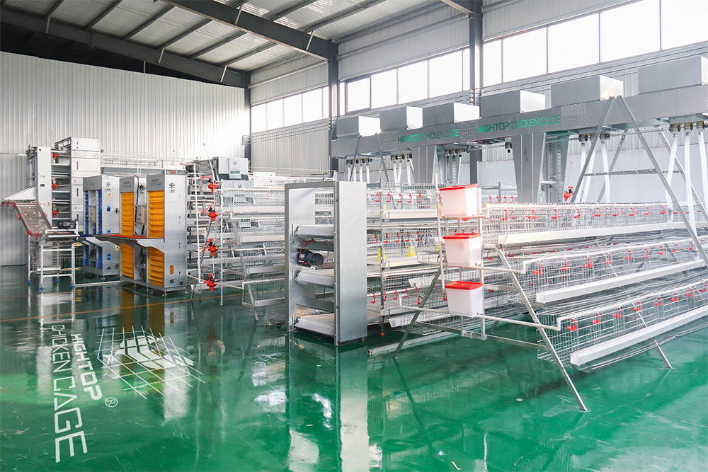 Modern poultry equipment manufacturing facility